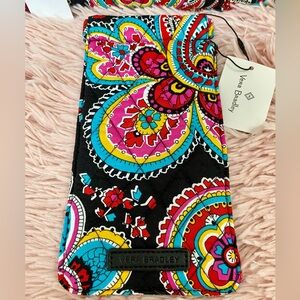 VERA BRADLEY Sunglass Sleeve Holder. RARE Beautiful Parisian Paisley Print. NWT